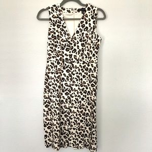 Petite Leopard print dress